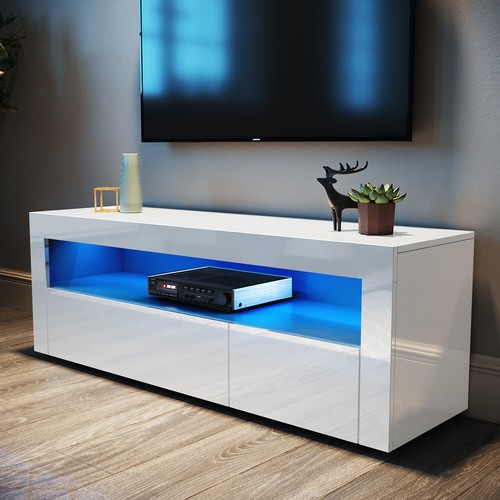 Modern unit cabinet white - tv,