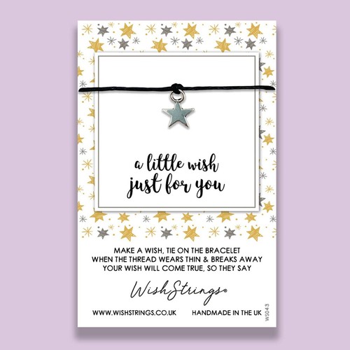 Wish string bracelet - wish,