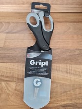 Richardson Sheffield GRIPI GREY 24cm Household Scissors (NEW) Free P & P