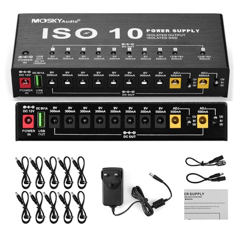 Mosky iso outputs - 10, guitar