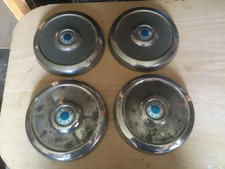 Ideal Man Cave Decor Present, Classic British Ford Escort Wheel Trims Hub Caps