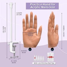 Practice Hand for Acrylic