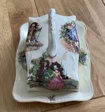 Vintage Cheese Dish.  By Crown