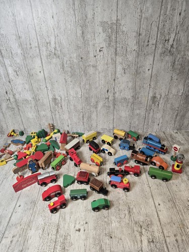 Wooden train set bundle - set,