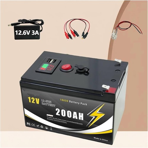 12v 200ah lithium - lithium, lifepo4