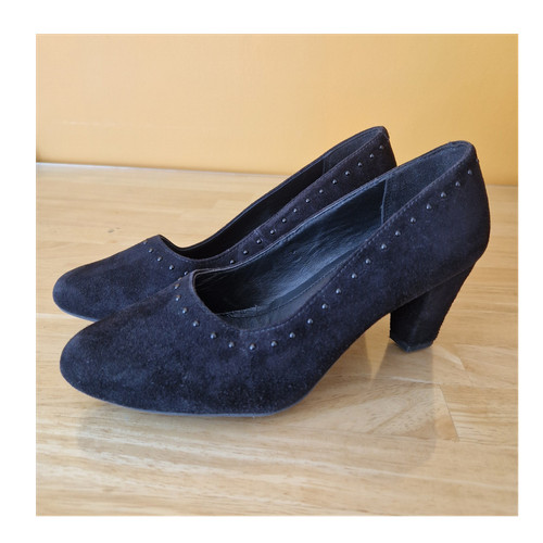 Hotter joanna black suede - joanna,