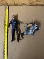 McFarlane Toys - TERMINATOR 2 - T-1000 - Movie Maniacs Action Figure - 2001 