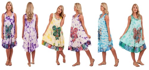 Ladies womens summer butterfly - womens,