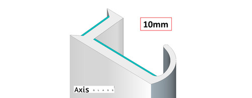 Glass partition panels 10mm - glass,