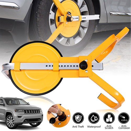 Wheel clamp heavy duty steel - clamp,