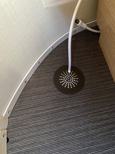 Eriba floor vent cover aerial - cover,