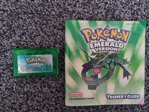 Pokemon emerald gba authentic - emerald,