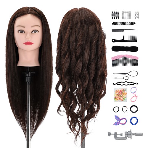 100 real hair - 100%, head
