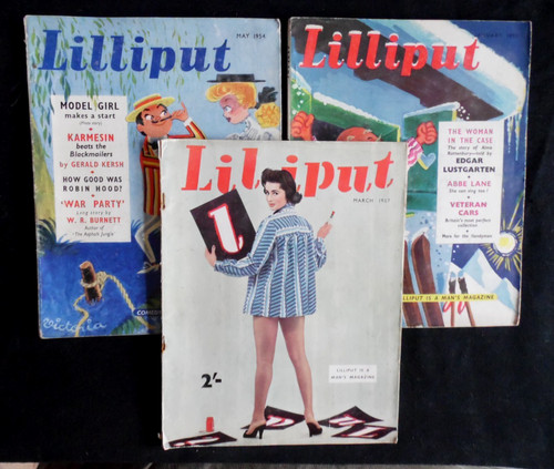Vintage lilliput magazines x - vintage,,
