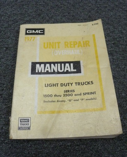 1977 gmc p1500 p2500 p3500 - p2500, van