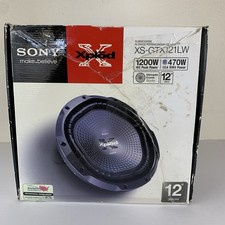 12" SONY XPLOD SUBWOOFER XS-GTX121LW 1200W DIMPLE CONE SPEAKER RARE