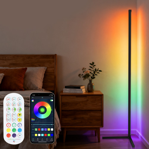 Tall floor rgb led lamp - tall,