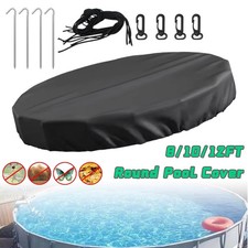 8/10/12FT Round Pool Cover -