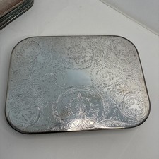 8 Silver Plated Place Mats