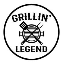 BBQ - (Grillin' Legend) 4"