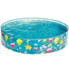 Bestway Childrens Kids Rigid Paddling Swimming Pool 4ft 1.22m Garden Play Pool