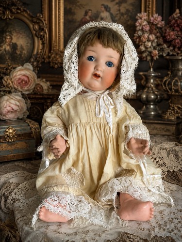 Large antique german bisque - large,