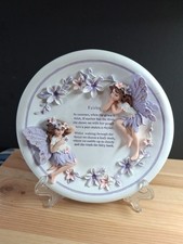 A Regency Fine Arts Fairy Fantasy Collection Fairy Plate With Poem