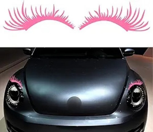 2pcs car headlight - headlight, eyelashes