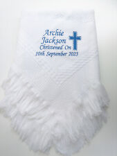 Personalised Baby Shawl Large