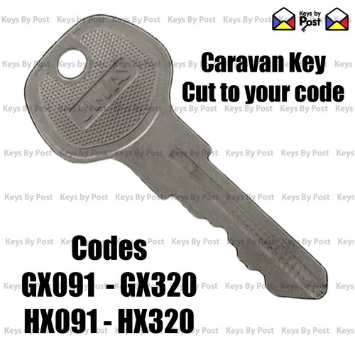 Caravan locker key cut to - key,