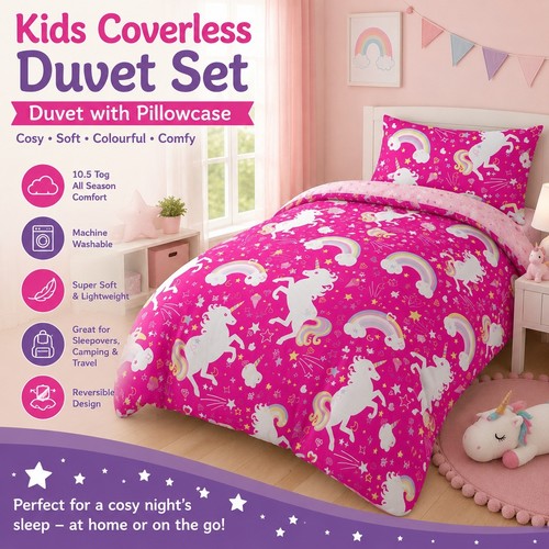 Kids coverless duvet - 10.5,