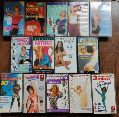 Fitness vhs video ladies geri - vhs,