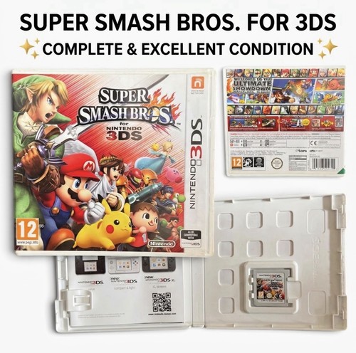 Super smash bros nintendo 3ds - bros,