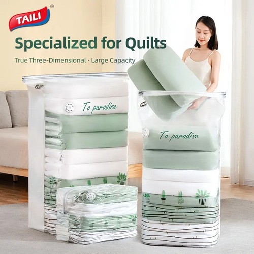 Pump vacuum storage bags - storage,