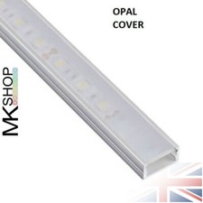 1M & 2M Aluminium LED Profile Surface Mounted Strip Light Cover 5050 5630 3528