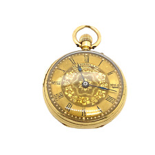 Antique 18ct Yellow Gold Victorian Thomas Russell & Sons Pocket Watch