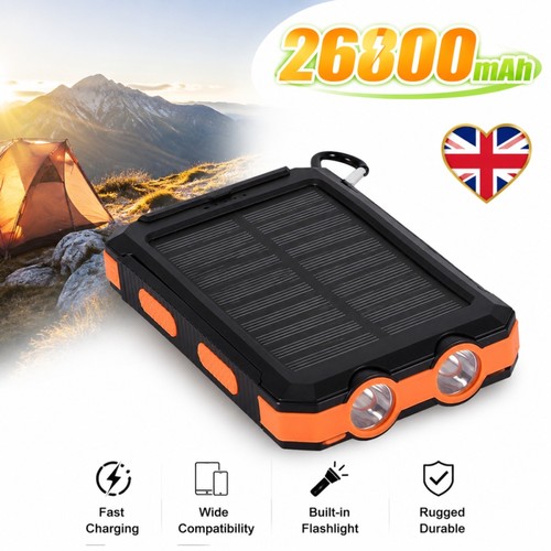 Solar power bank waterproof - solar,