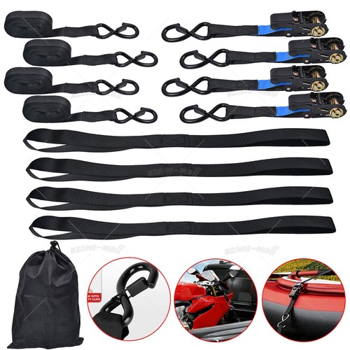 4pcs ratchet tie down - tie, straps