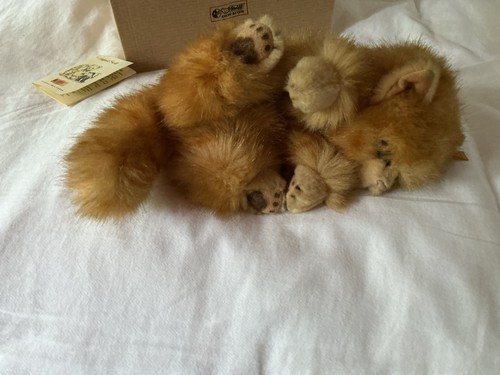 Steiff ginger cat - steiff, no
