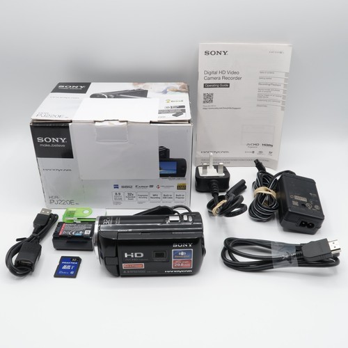 Sony hdr pj220e handycam - sony, hdr-pj220e