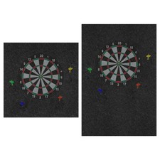 Dart Board Backing Wall Protector Felt Wall Tiles Dartboard Surround Protector