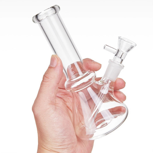 Small glass bong - small, 6"