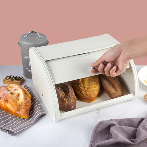 White large bread - box, roll