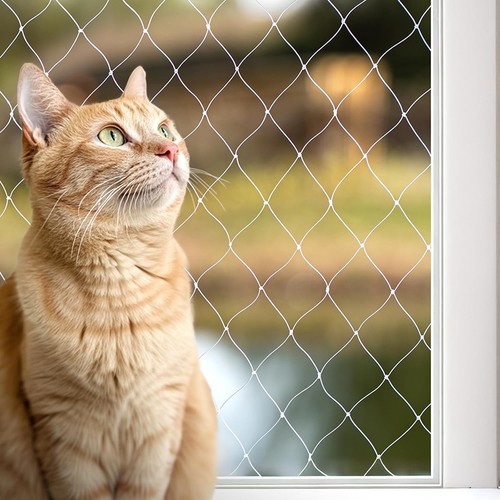 Cat balcony safety net - balcony,