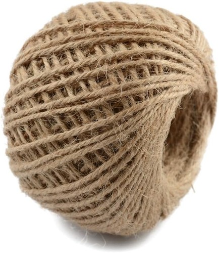 Natural jute twine - jute, gift