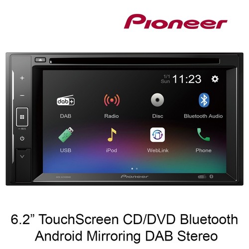 Pioneer avh a240dab 2 - pioneer, avh-a240dab