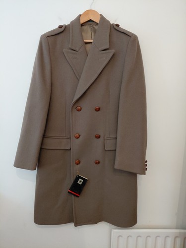 Crombie dunn coat brown - 36,