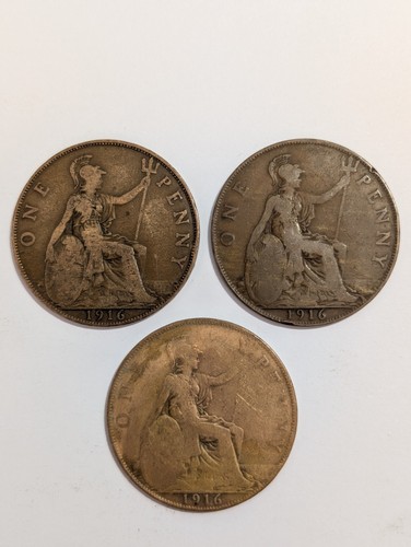 1916 recessed ear - recessed, broken