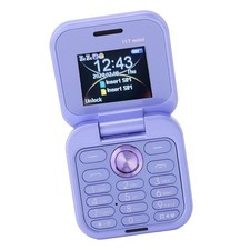 Flip Cell Phone LED Flashlight Flip Smallest Cell Phone 2G Network HD