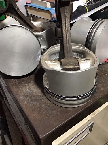 Mahle pinto pistons fitted - mahle, to